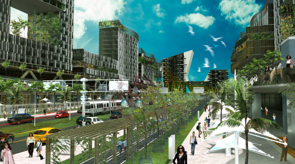 Business Centre renders Magurele Laser Valley Competition