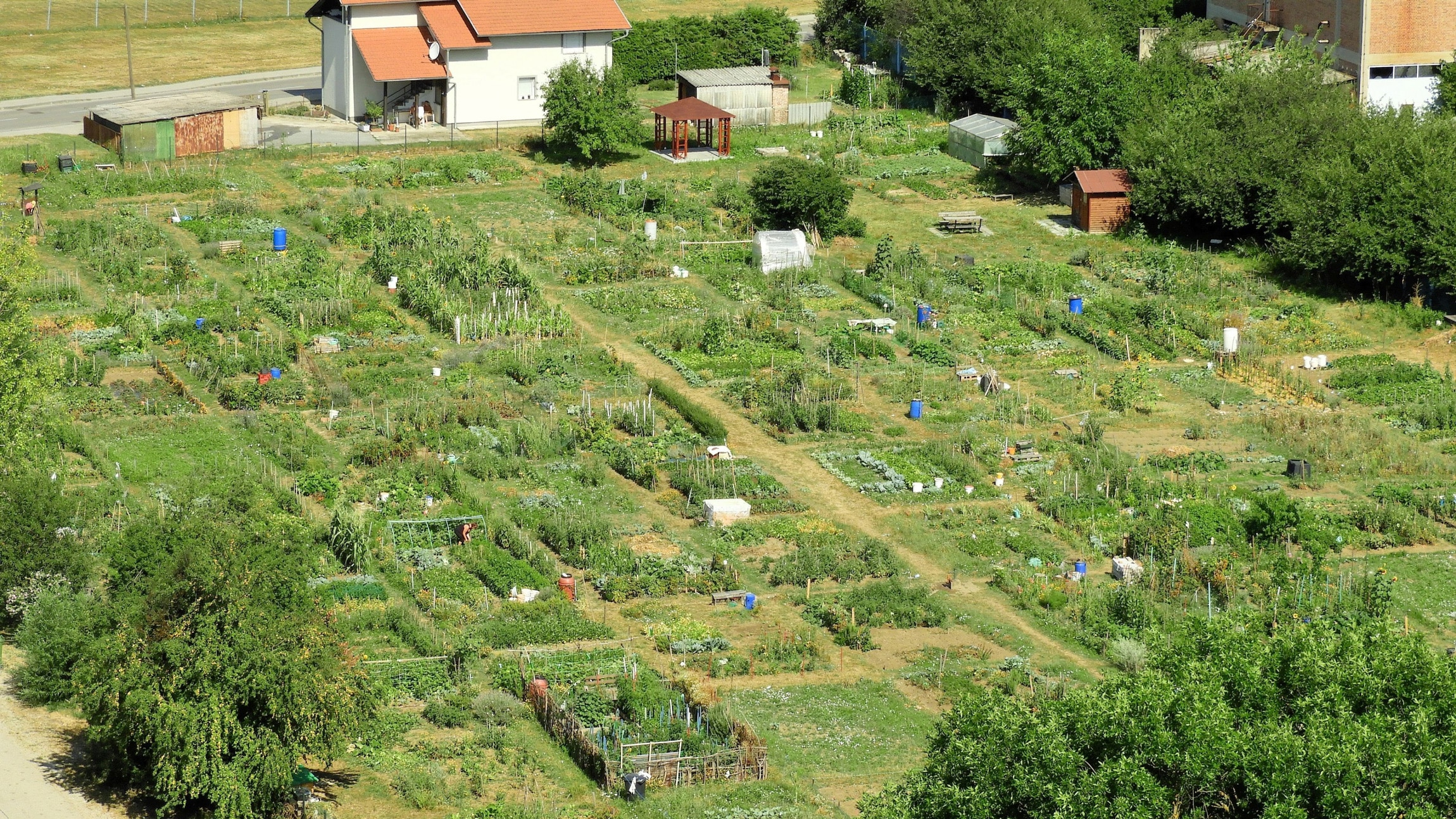 productive Green Infrastructure for post-industrial urban regeneration
